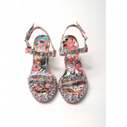 Zeppa con tacco alto in vernice Pyraclou 110 multicolore - EU35/US4.5