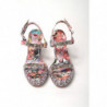 Zeppa con tacco alto in vernice Pyraclou 110 multicolore - EU35/US4.5