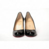 Semplice Décolleté 85 Vernice Nera Tacco - EU34.5/US4.5