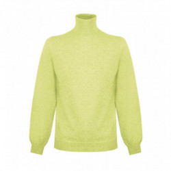 Maglione in cashmere giallo...