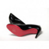 Semplice Décolleté 85 Vernice Nera Tacco - EU34.5/US4.5