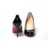 Semplice Décolleté 85 Vernice Nera Tacco - EU34.5/US4.5