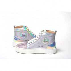 Scarpe da ginnastica Ab/Argento Super Lou Strass Fla - EU35.5/US5.5