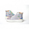 Scarpe da ginnastica Ab/Argento Super Lou Strass Fla - EU35.5/US5.5