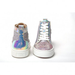 Scarpe da ginnastica Ab/Argento Super Lou Strass Fla - EU35.5/US5.5
