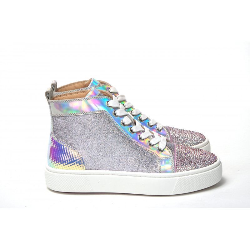 Scarpe da ginnastica Ab/Argento Super Lou Strass Fla - EU35/US5