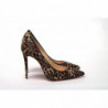 Tacco in cavallino Kate 100 leopardato multi/nero - EU36/US5.5