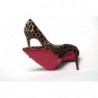 Tacco in cavallino Kate 100 leopardato multi/nero - EU36/US5.5