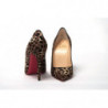Tacco in cavallino Kate 100 leopardato multi/nero - EU36/US5.5