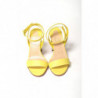 Sandalo Tournikouna 55 in Nappa Citronnade/Nichel - EU35/US4.5