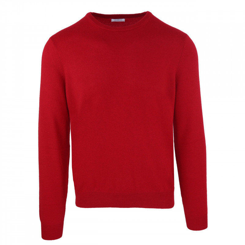 Maglione di lana rossa - XXL