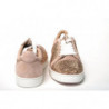 Sneakers Antoinette impreziosite in oro rosa - EU34.5/US4.5