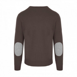 Maglione di lana marrone - XL