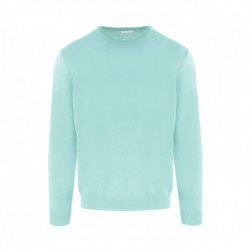 Maglione in cashmere verde...