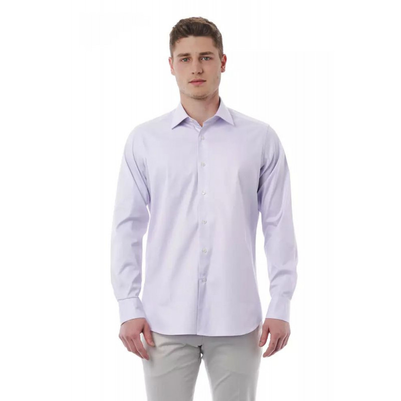 Camicia in cotone rosa - XL