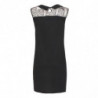 Abito in poliestere nero - S