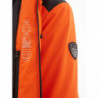 Giacca invernale arancione con gilet senza maniche rimovibile - M