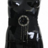 Cintura Wai SATORIA con spilla in cristallo nero - IT38 - S