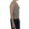 Camicetta senza maniche beige con spalline sottili - IT42-M