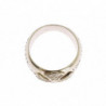 Anello da donna argento sterling 925 croce argento - EU50 - US5