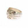 Anello da donna argento sterling 925 croce argento - EU50 - US5