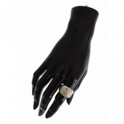 Anello da donna argento sterling 925 croce argento - EU50 - US5
