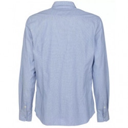 Camicia in cotone blu - S