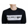 Maglione pullover a maniche lunghe stampato nero - IT38-XS
