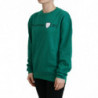 Maglione pullover a maniche lunghe stampato verde - IT38-XS
