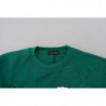 Maglione pullover a maniche lunghe stampato verde - IT38-XS