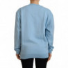 Maglione a maniche lunghe stampato con logo azzurro - IT40-S