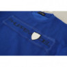 Maglione pullover a maniche lunghe stampato blu - IT38-XS
