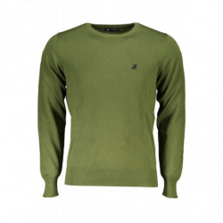 Maglione in cotone verde - XL