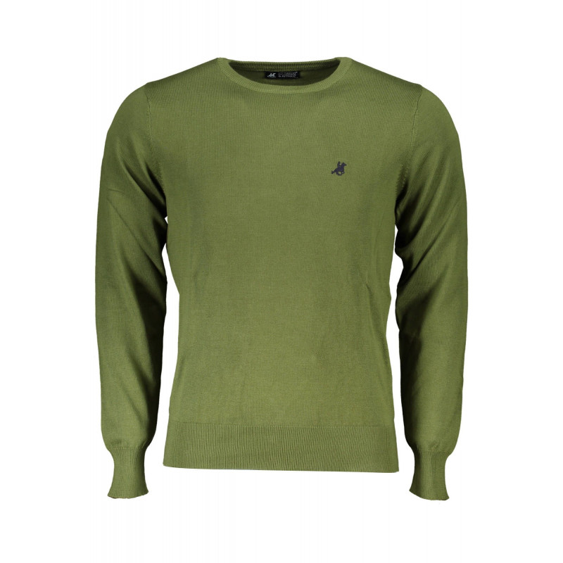 Maglione in cotone verde - XL
