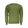 Maglione in cotone verde - XL