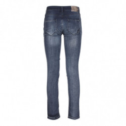 Jeans e pantaloni in cotone blu - W26