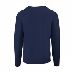 Maglione in cashmere blu - 3XL