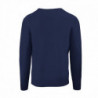 Maglione in cashmere blu - 3XL