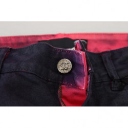 Jeans denim casual da donna slim fit a vita bassa neri - W26