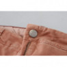 Pantaloni casual da donna slim fit a vita media rosa - IT40-S