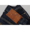 Jeans denim casual da donna slim fit in cotone blu - W26