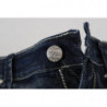 Jeans denim da donna slim fit in cotone lavato blu - W26