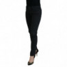 Jeans denim da donna slim fit in cotone nero - W26
