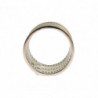 Anello da donna autentico argento sterling 925 CZ trasparente - EU5