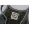 Canotta slim girocollo senza maniche in cotone verde - IT40-S
