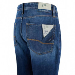 Jeans e pantaloni in cotone blu - W28