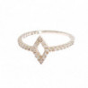 Anello argento 925 trasparente CZ da donna rombo argento - EU50 - US5