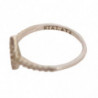 Anello argento 925 trasparente CZ da donna rombo argento - EU50 - US5