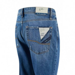 Jeans e pantaloni in cotone blu - W28