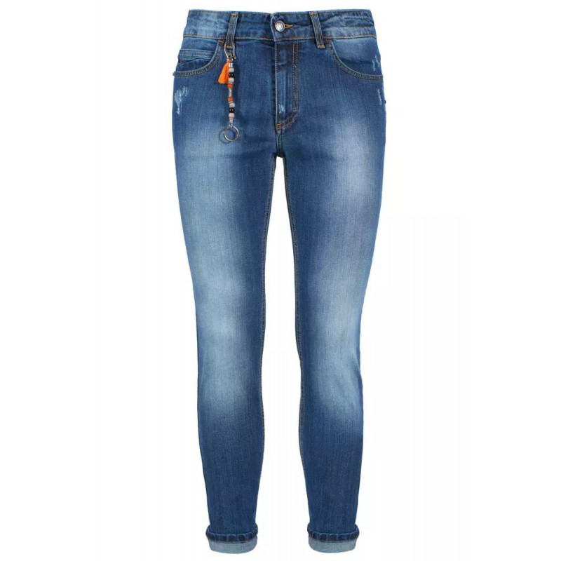 Jeans e pantaloni in cotone blu - W29